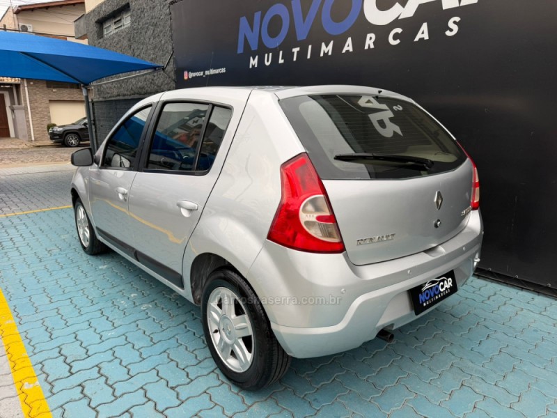 SANDERO 1.6 PRIVILÉGE 8V FLEX 4P MANUAL - 2010 - ESTâNCIA VELHA