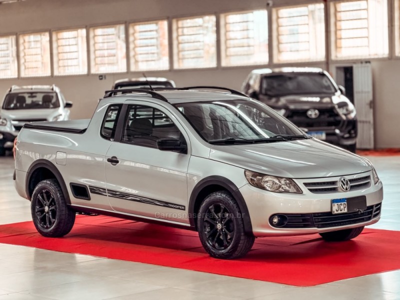 SAVEIRO 1.6 MI TROOPER CE 8V FLEX 2P MANUAL G.V - 2012 - NOVA PRATA