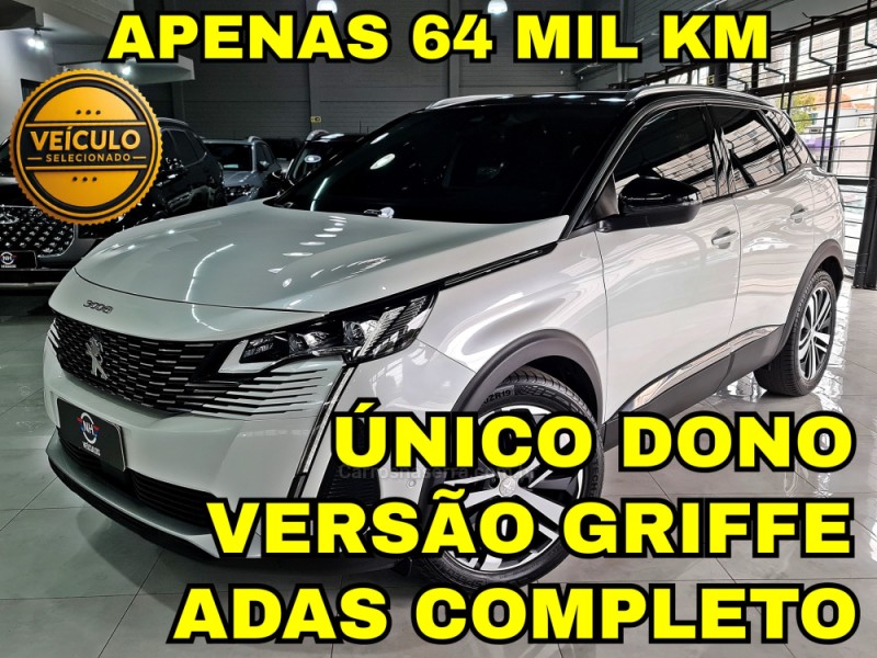 3008 1.6 griffe thp 16v gasolina 4p automatico 2022 novo hamburgo