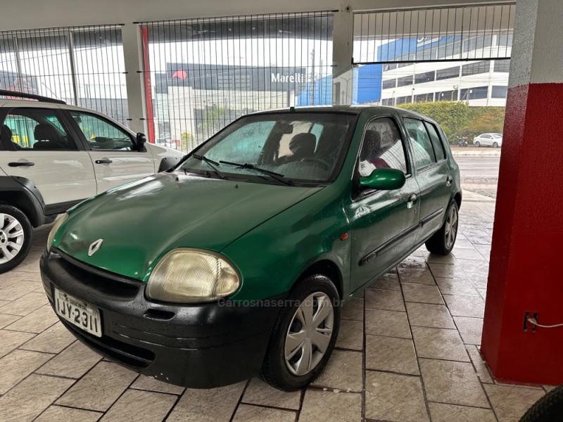 clio 1.0 rl 8v gasolina 4p manual 2001 caxias do sul