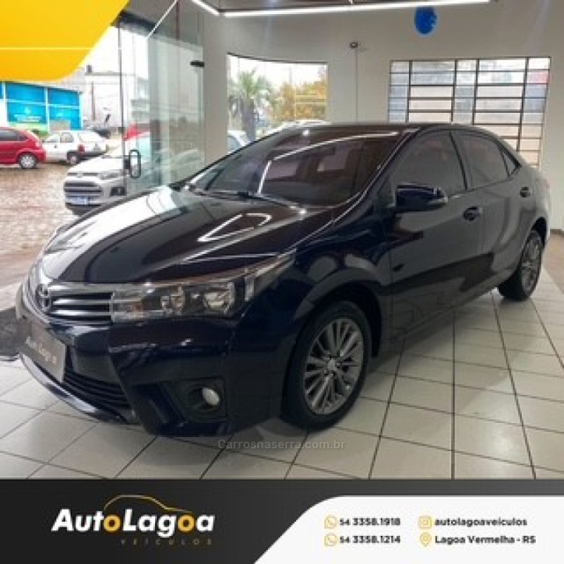 COROLLA 2.0 XEI 16V FLEX 4P AUTOMÁTICO - 2017 - LAGOA VERMELHA