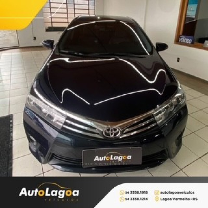 COROLLA 2.0 XEI 16V FLEX 4P AUTOMÁTICO - 2017 - LAGOA VERMELHA