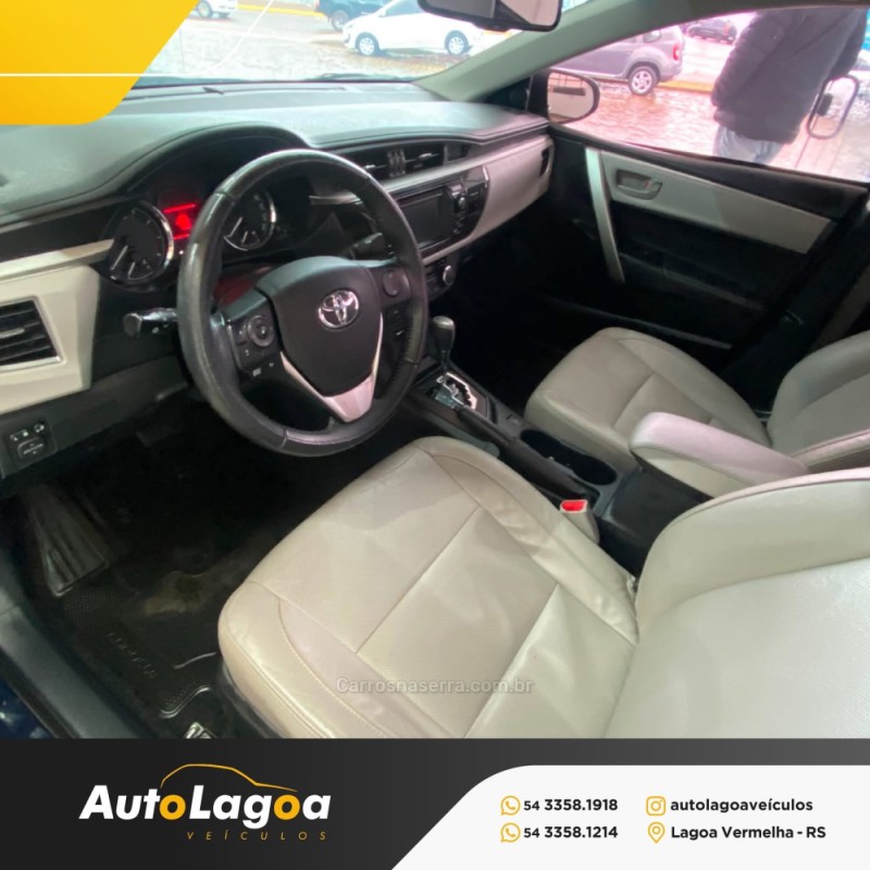 COROLLA 2.0 XEI 16V FLEX 4P AUTOMÁTICO - 2017 - LAGOA VERMELHA