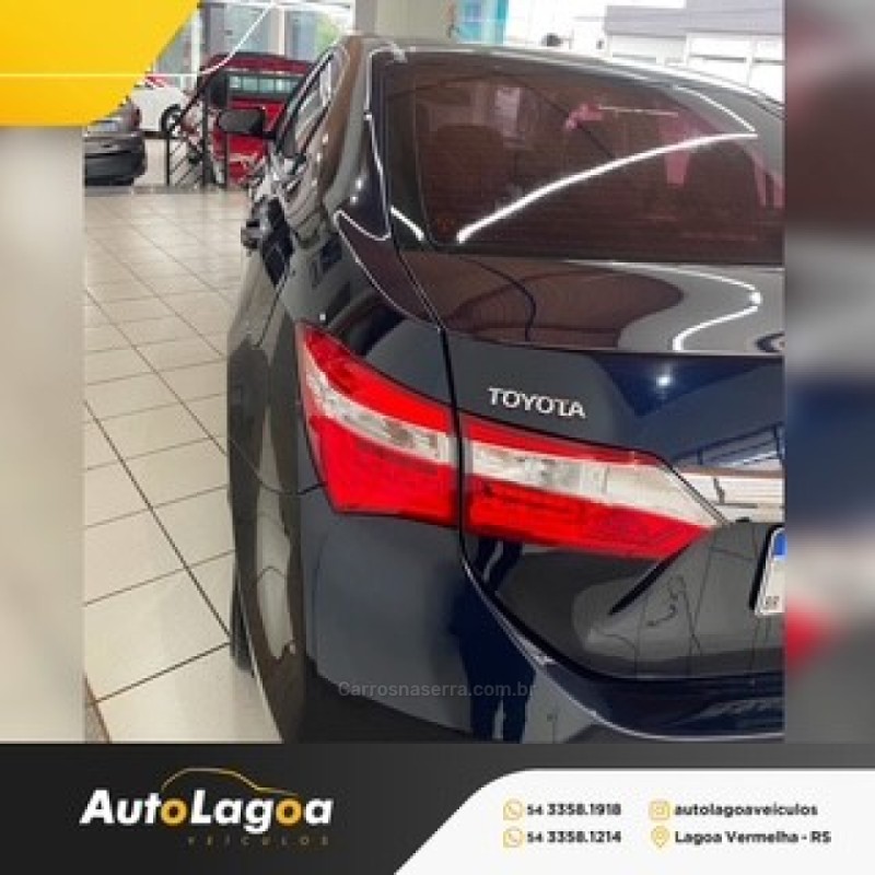 COROLLA 2.0 XEI 16V FLEX 4P AUTOMÁTICO - 2017 - LAGOA VERMELHA