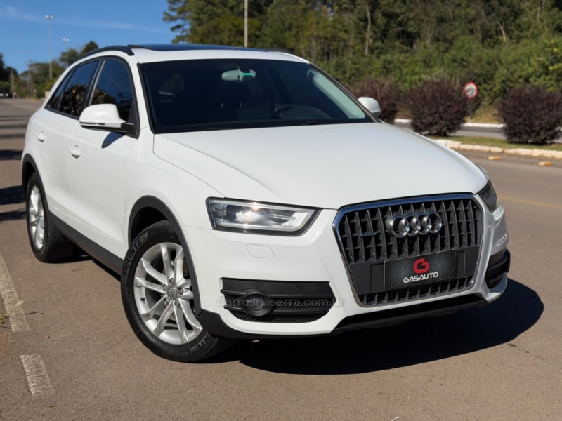 q3 2.0 tfsi ambiente quattro 4p gasolina s tronic 2014 nova prata
