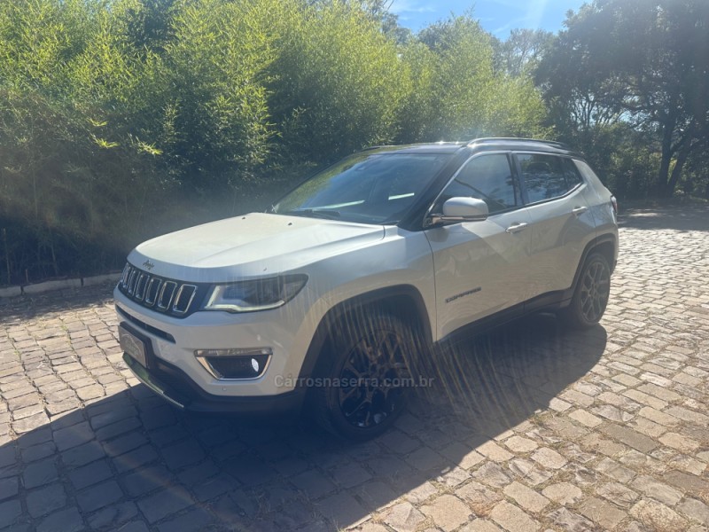 compass 2.0 16v flex limited automatico 2021 nova prata