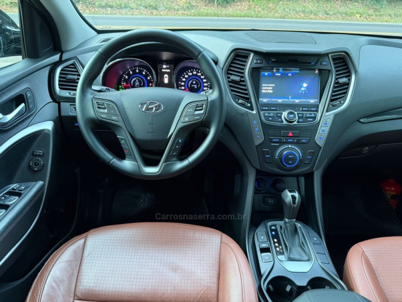 SANTA FÉ 3.3 MPFI 4X4 7 LUGARES V6 270CV GASOLINA 4P AUTOMÁTICO - 2014 - DOIS IRMãOS