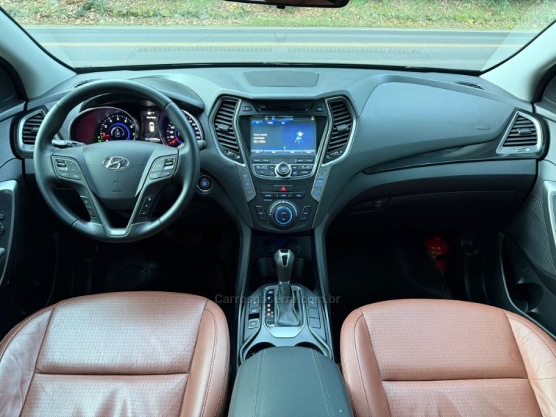 SANTA FÉ 3.3 MPFI 4X4 7 LUGARES V6 270CV GASOLINA 4P AUTOMÁTICO - 2014 - DOIS IRMãOS