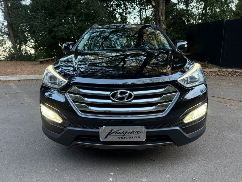 SANTA FÉ 3.3 MPFI 4X4 7 LUGARES V6 270CV GASOLINA 4P AUTOMÁTICO - 2014 - DOIS IRMãOS
