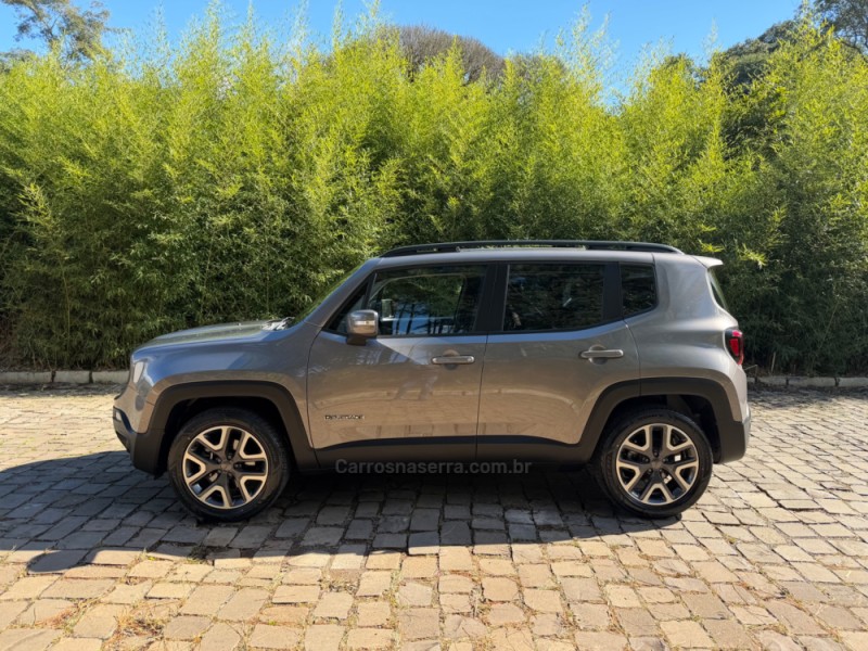 RENEGADE 1.8 16V FLEX LONGITUDE 4P AUTOMÁTICO - 2021 - NOVA PRATA
