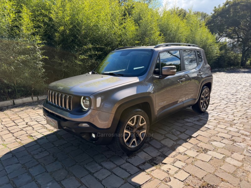 renegade 1.8 16v flex longitude 4p automatico 2021 nova prata