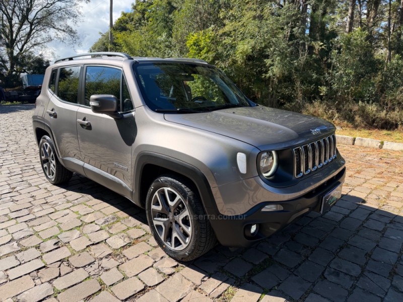 RENEGADE 1.8 16V FLEX LONGITUDE 4P AUTOMÁTICO - 2021 - NOVA PRATA