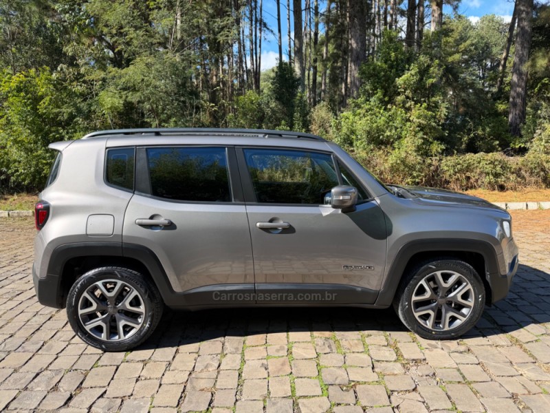 RENEGADE 1.8 16V FLEX LONGITUDE 4P AUTOMÁTICO - 2021 - NOVA PRATA