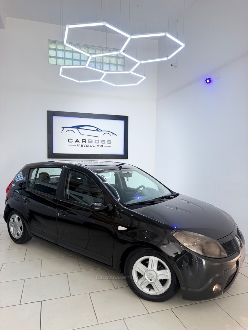 sandero 1.6 privilege 16v flex 4p manual 2008 caxias do sul
