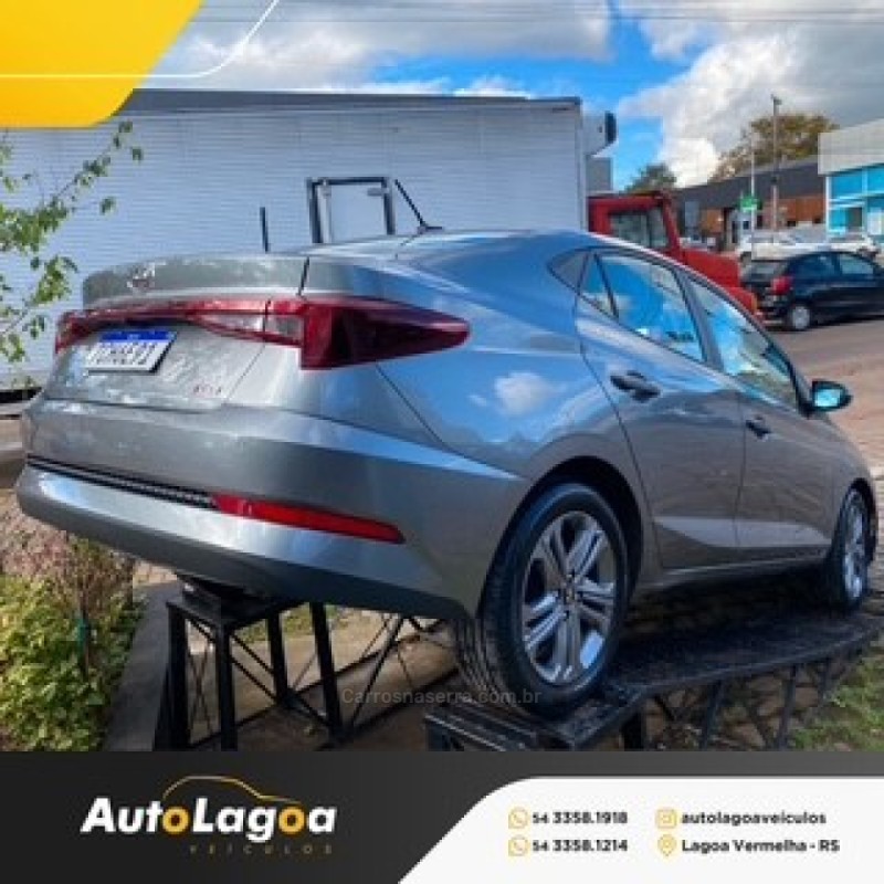 HB20S 1.0 TGDI COMFORT PLUS 12V FLEX 4P AUTOMÁTICO - 2025 - LAGOA VERMELHA