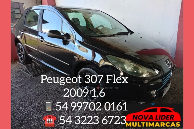 307 1.6 presence 16v flex 4p manual 2009 caxias do sul