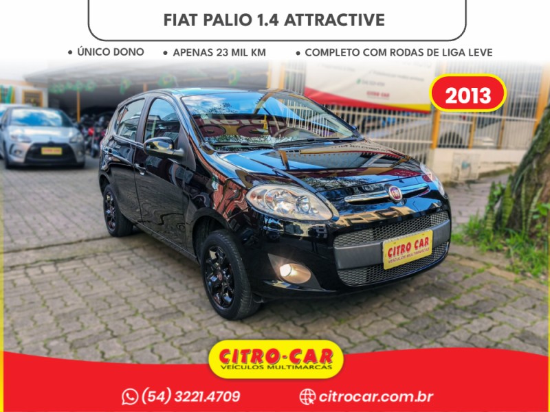 palio 1.4 mpi attractive 8v flex 4p manual 2013 caxias do sul