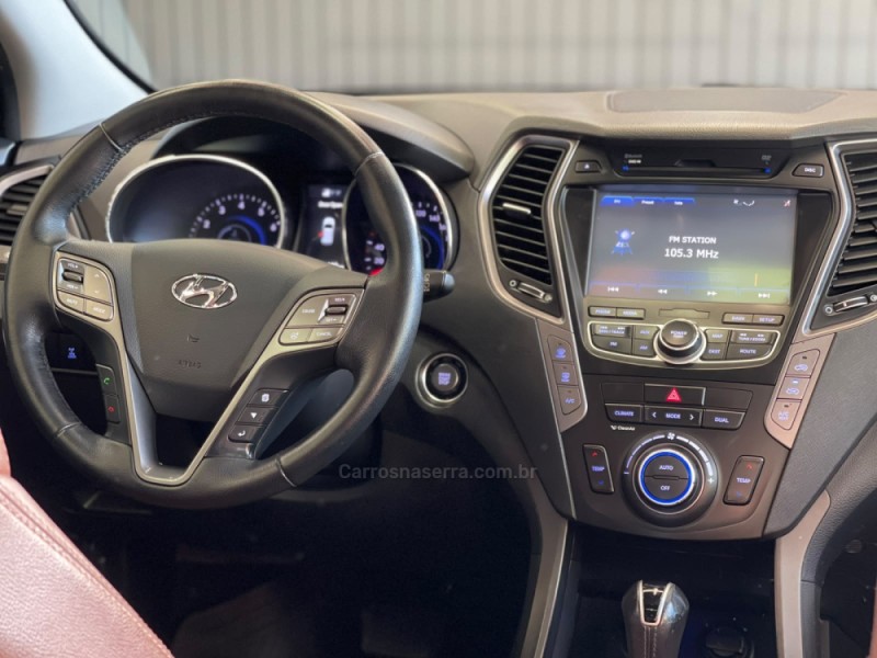 SANTA FÉ 3.3 MPFI 4X4 7 LUGARES V6 270CV GASOLINA 4P AUTOMÁTICO - 2015 - DOIS IRMãOS