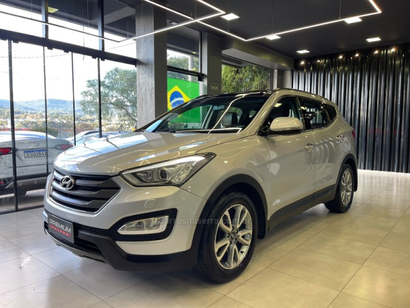 SANTA FÉ 3.3 MPFI 4X4 7 LUGARES V6 270CV GASOLINA 4P AUTOMÁTICO - 2015 - DOIS IRMãOS