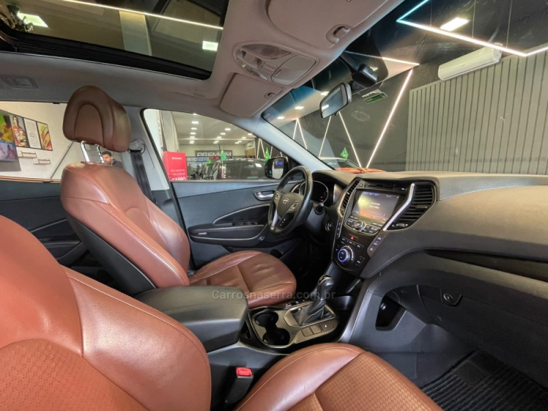 SANTA FÉ 3.3 MPFI 4X4 7 LUGARES V6 270CV GASOLINA 4P AUTOMÁTICO - 2015 - DOIS IRMãOS