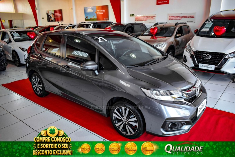 fit 1.5 exl 16v flex 4p automatico 2021 santa cruz do sul