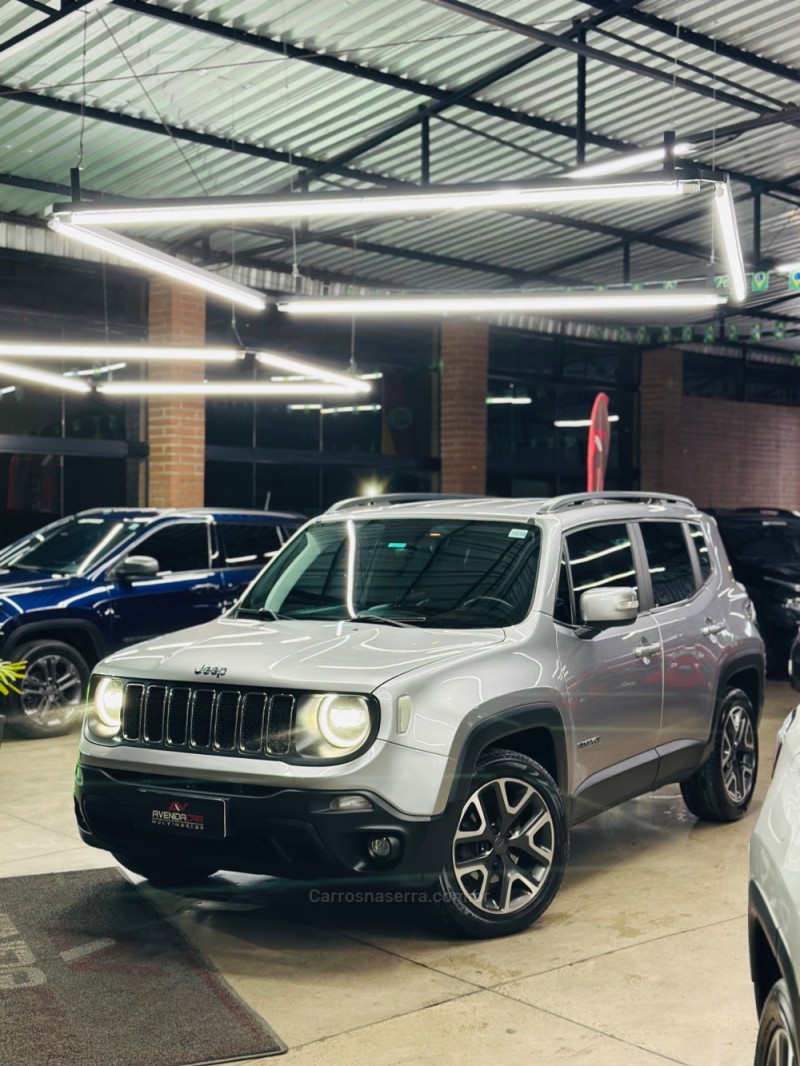 renegade 1.8 16v flex longitude 4p automatico 2021 canela