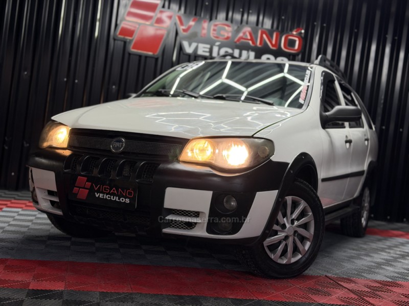 PALIO 1.8 MPI EX WEEKEND 8V FLEX 4P MANUAL - 2006 - CAXIAS DO SUL