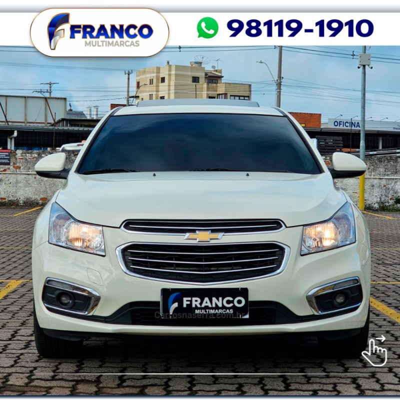 CRUZE 1.8 LTZ 16V FLEX 4P AUTOMÁTICO - 2015 - VACARIA