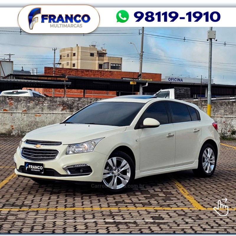 cruze 1.8 ltz 16v flex 4p automatico 2015 vacaria