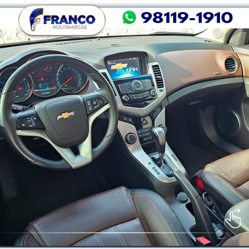 CRUZE 1.8 LTZ 16V FLEX 4P AUTOMÁTICO - 2015 - VACARIA