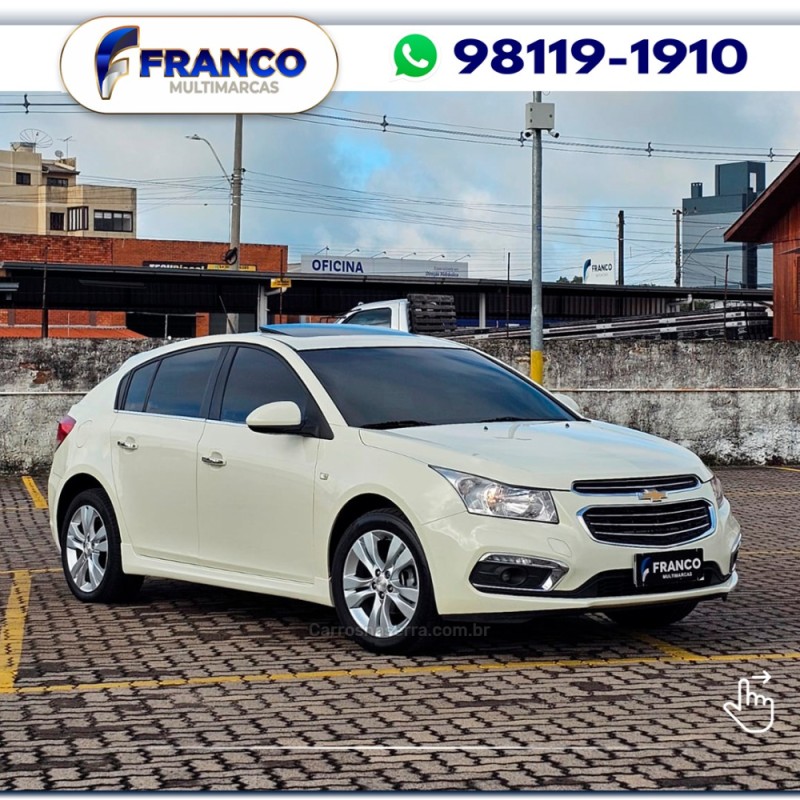 CRUZE 1.8 LTZ 16V FLEX 4P AUTOMÁTICO - 2015 - VACARIA