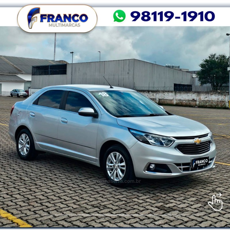 COBALT 1.8 MPFI LTZ 8V FLEX 4P MANUAL - 2018 - VACARIA