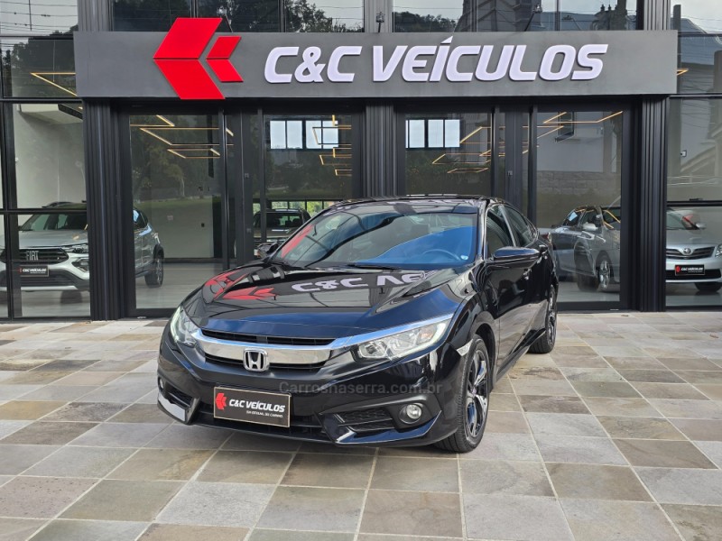 civic 2.0 exl 16v flex 4p automatico 2017 bento goncalves