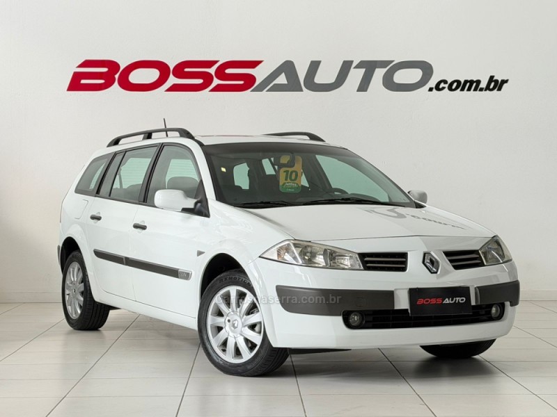MÉGANE 1.6 DYNAMIQUE GRAND TOUR 16V FLEX 4P MANUAL - 2010 - CAXIAS DO SUL