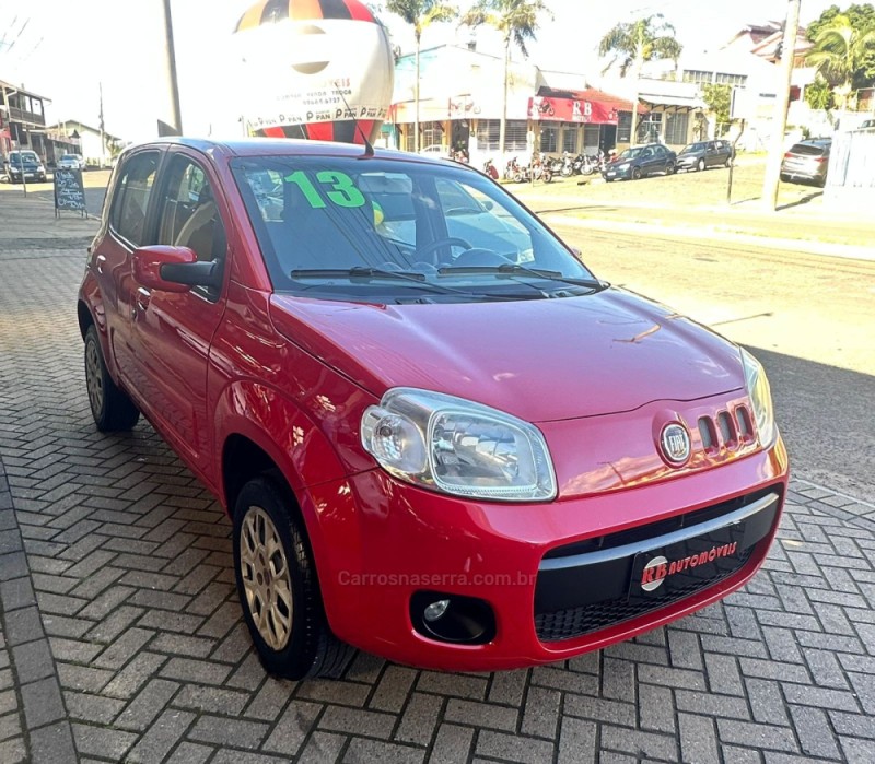 UNO 1.0 EVO VIVACE 8V FLEX 4P MANUAL - 2013 - PAROBé