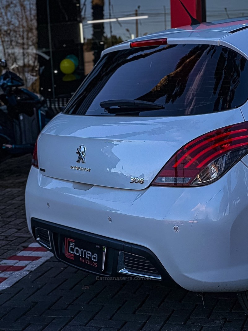 308 1.6 ALLURE 16V FLEX 4P MANUAL - 2016 - CANELA