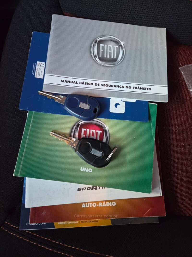UNO 1.4 EVO SPORTING 8V FLEX 4P MANUAL - 2012 - PICADA CAFé
