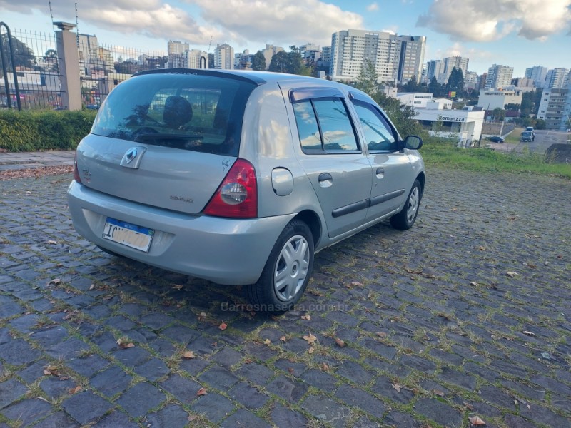 CLIO 1.0 AUTHENTIQUE 16V GASOLINA 4P MANUAL - 2008 - CAXIAS DO SUL