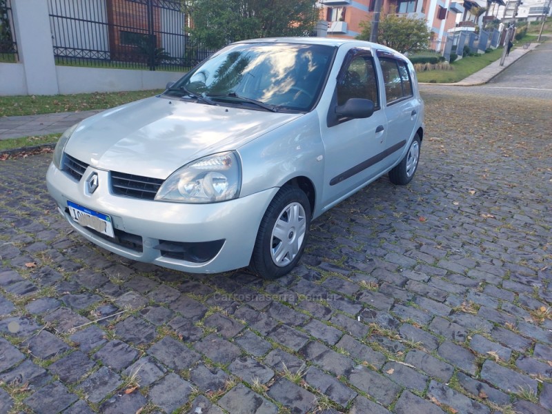 clio 1.0 authentique 16v gasolina 4p manual 2008 caxias do sul