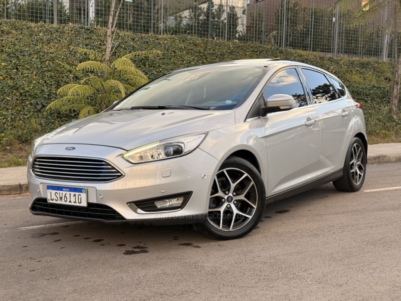 focus 2.0 titanium plus 16v flex 4p automatico 2017 caxias do sul