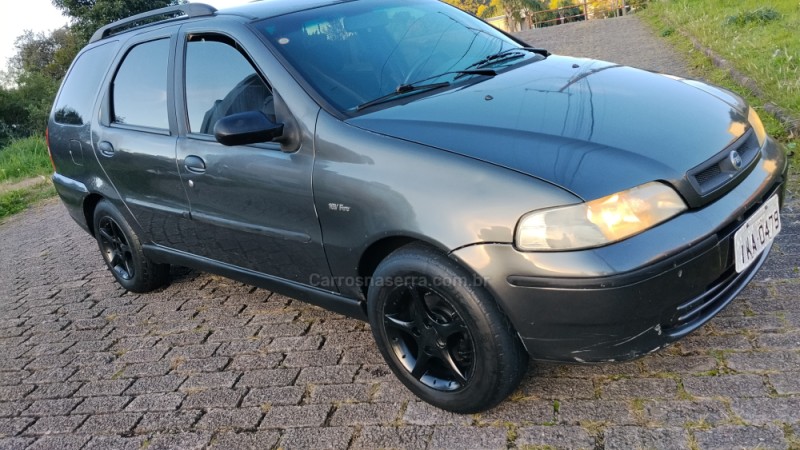 PALIO 1.0 MPI FIRE ELX WEEKEND 16V GASOLINA 4P MANUAL - 2001 - CAXIAS DO SUL