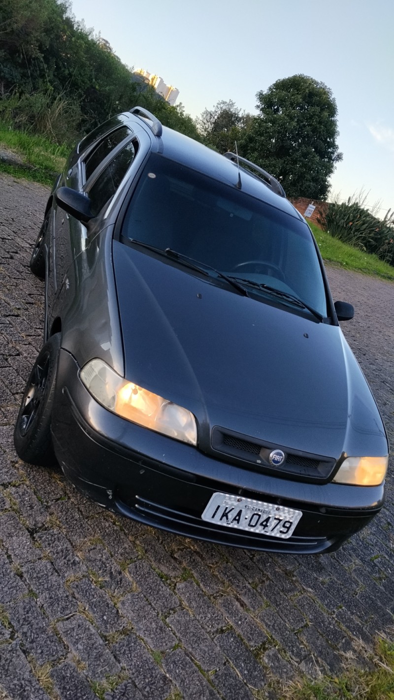 PALIO 1.0 MPI FIRE ELX WEEKEND 16V GASOLINA 4P MANUAL - 2001 - CAXIAS DO SUL