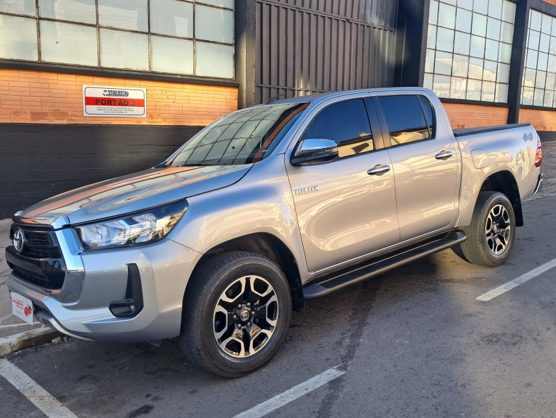 hilux 2.8 srv 4x4 cd 16v diesel 4p automatico 2021 flores da cunha