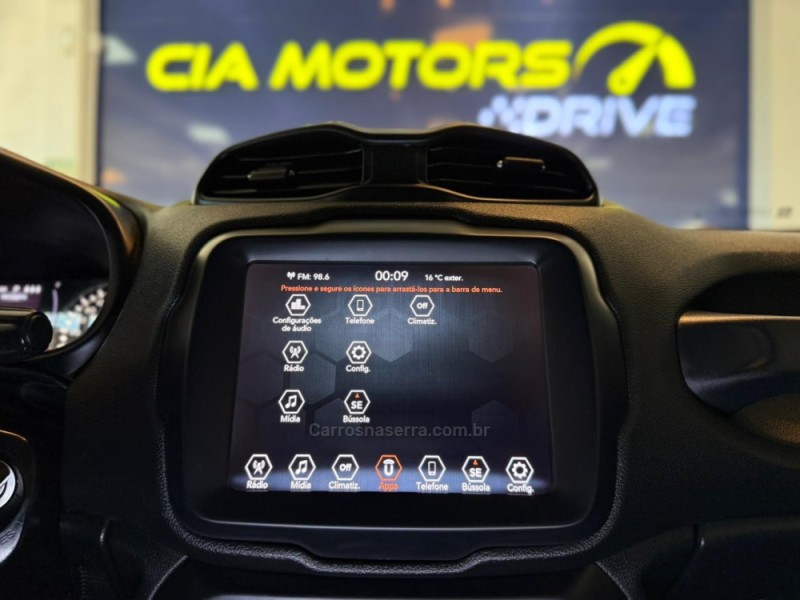 RENEGADE 1.8 16V FLEX LONGITUDE 4P AUTOMÁTICO - 2019 - SãO LEOPOLDO