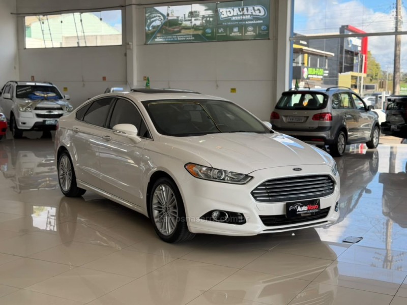 FUSION 2.0 TITANIUM GTDI ECOBOOST FWD GASOLINA 4P AUTOMÁTICO - 2014 - VACARIA
