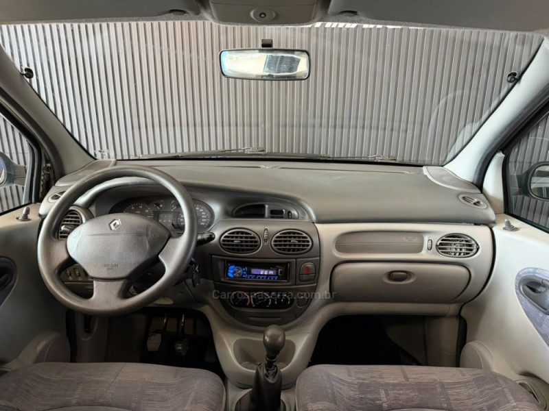 SCÉNIC 1.6 RT 16V GASOLINA 4P MANUAL - 2001 - ESTâNCIA VELHA