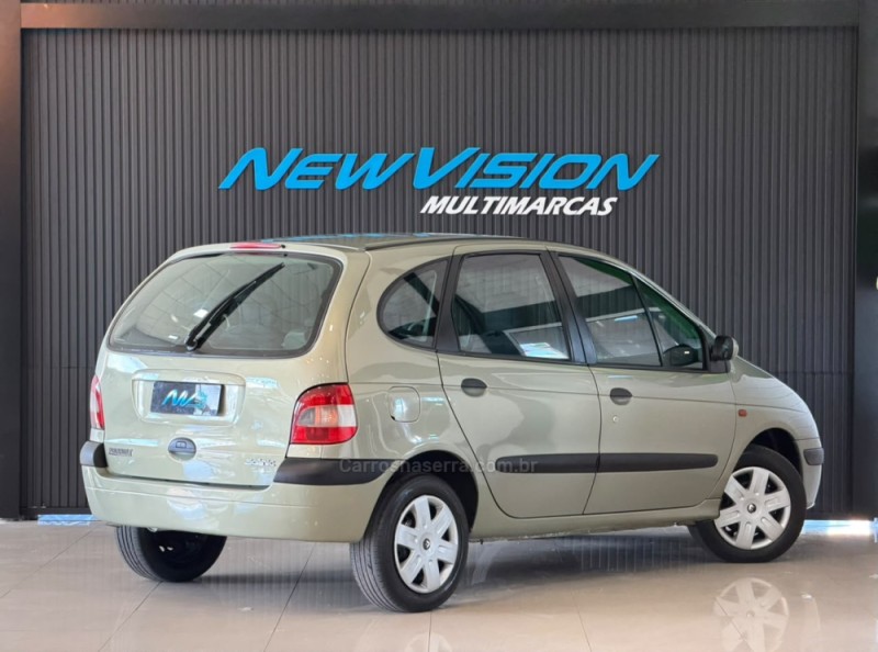 SCÉNIC 1.6 RT 16V GASOLINA 4P MANUAL - 2001 - ESTâNCIA VELHA