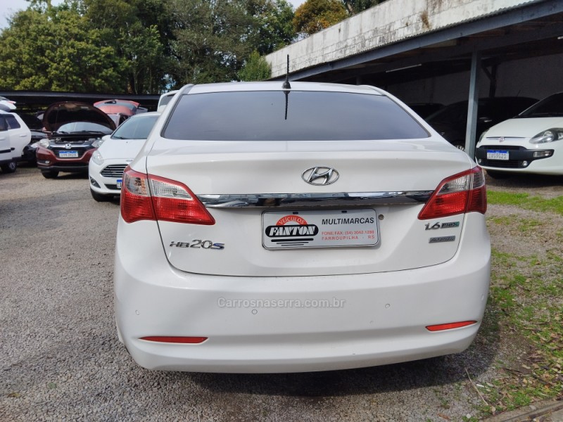 HB20S 1.6 PREMIUM 16V FLEX 4P AUTOMÁTICO - 2014 - FARROUPILHA