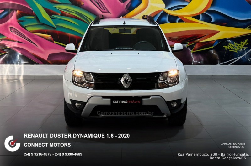 DUSTER 1.6 DYNAMIQUE 4X2 16V FLEX 4P AUTOMÁTICO - 2020 - BENTO GONçALVES
