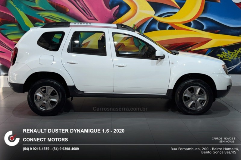 DUSTER 1.6 DYNAMIQUE 4X2 16V FLEX 4P AUTOMÁTICO - 2020 - BENTO GONçALVES